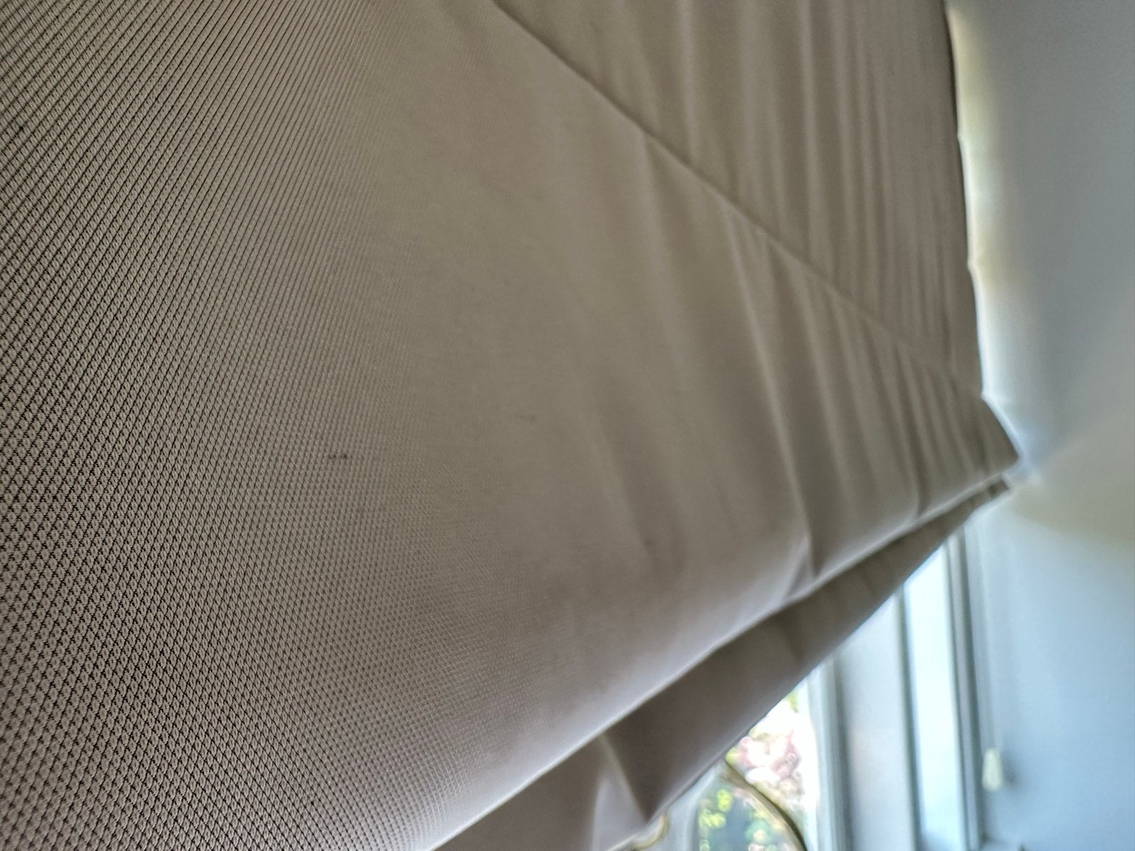 Groot HEMA vouwgordijn 295x195 cm – semi-verduisterend, Ophalen, Inclusief montageonderdelen, Gebruikt, Overige merken