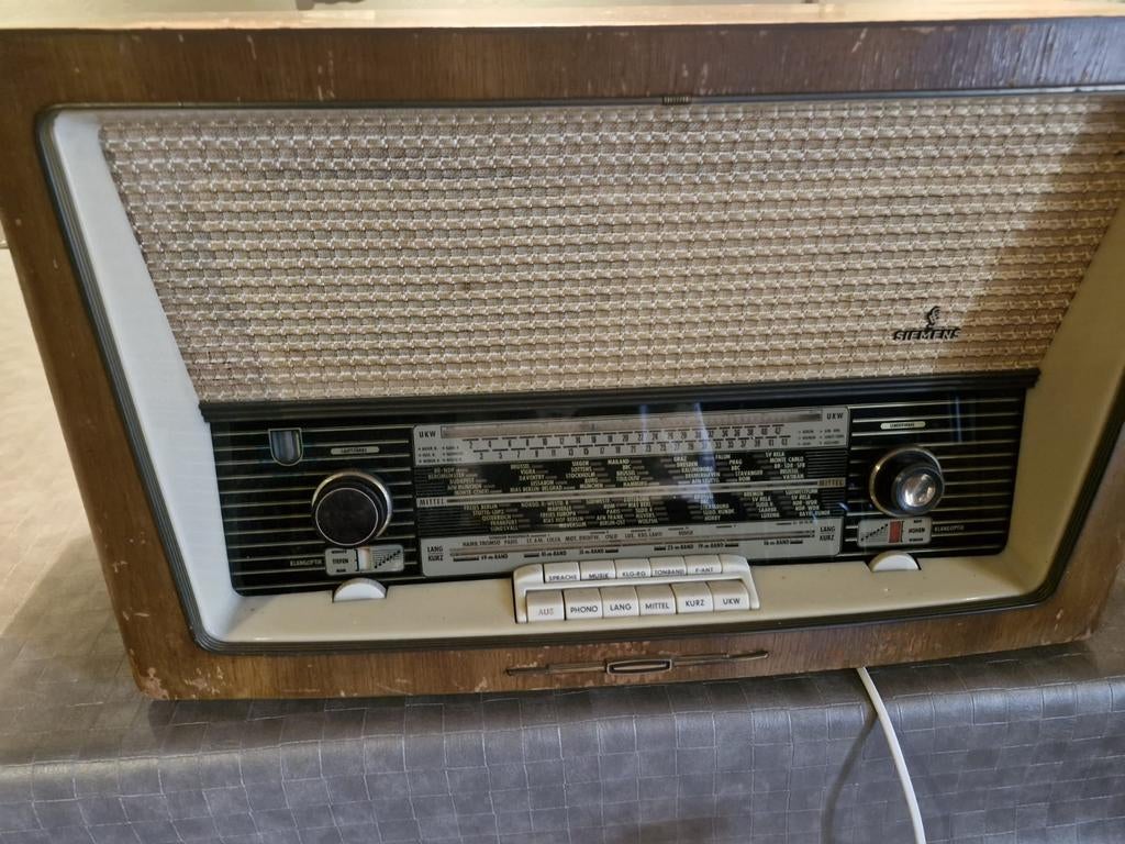 Ouderwetse radio, Ophalen