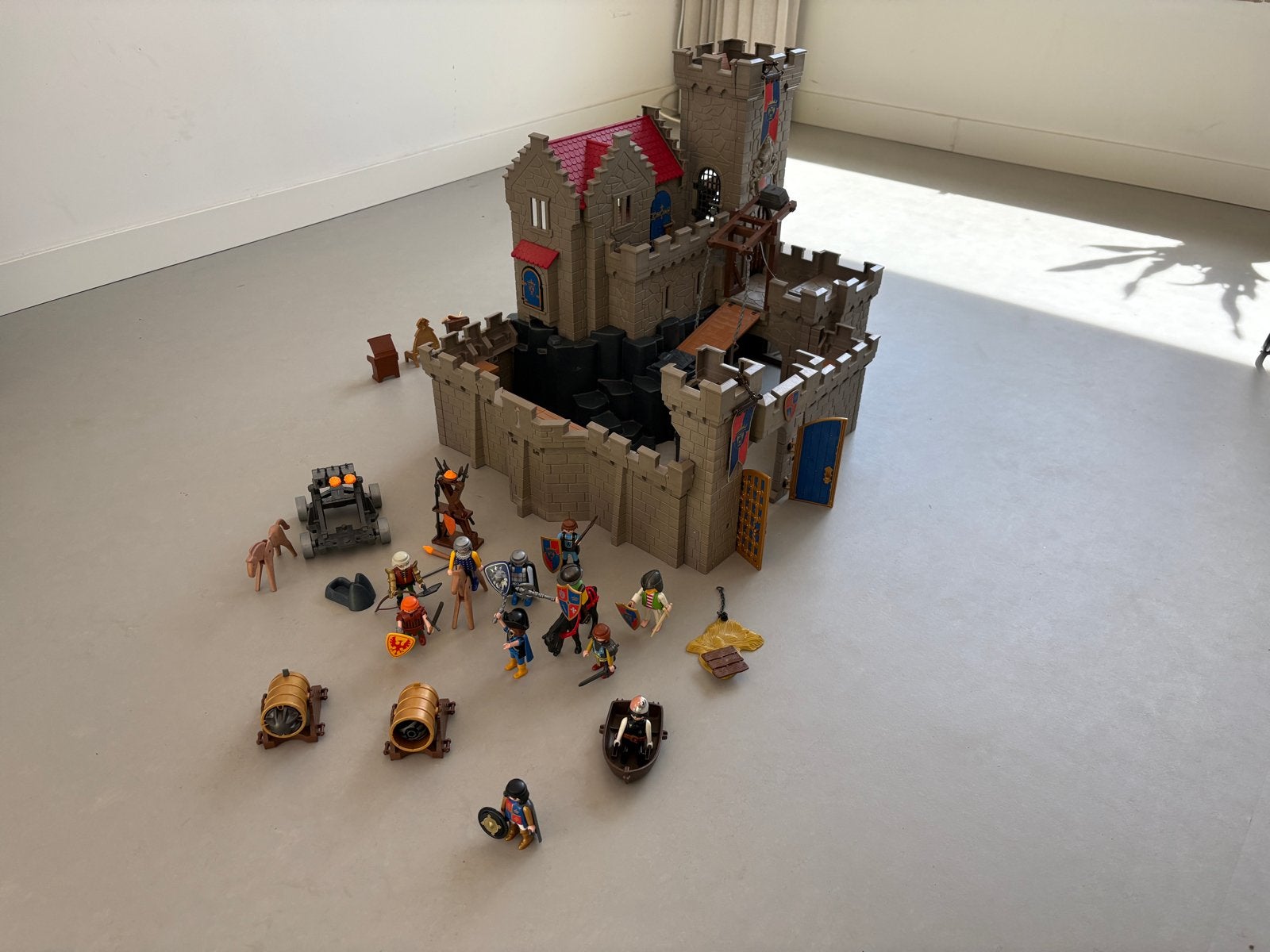 Playmobil Koningskasteel van de Leeuwenridders 6000, Ophalen of Verzenden, Zo goed als nieuw, Overige merken
