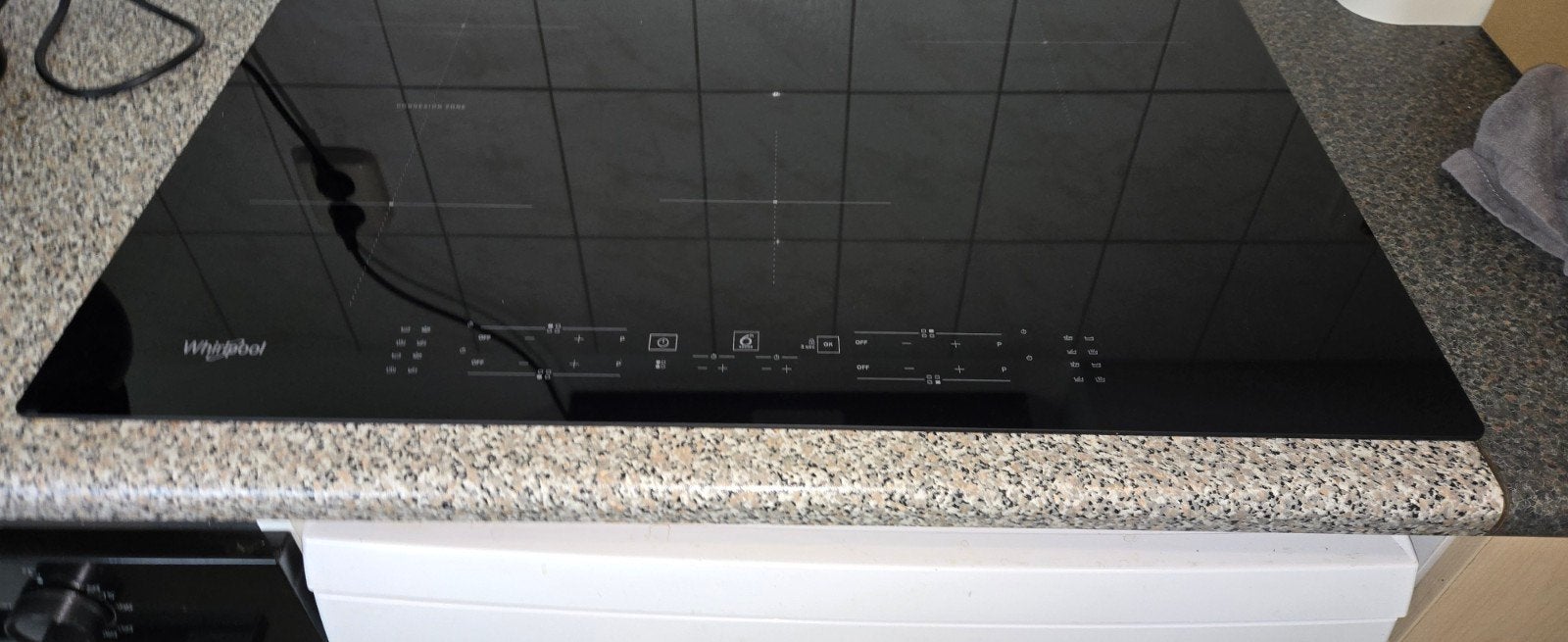 Whirlpool Inductiekookplaat - 3 maanden oud, Ophalen, 4 kookzones, Zo goed als nieuw, Inbouw