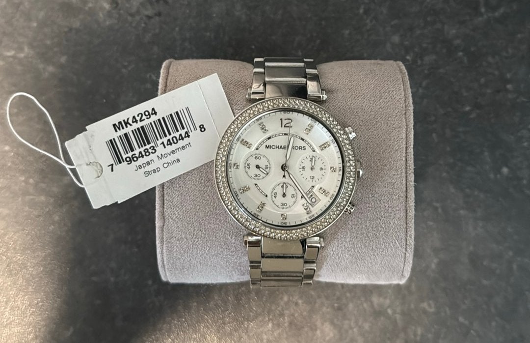 Mk horloge zgan, Sieraden, Tassen en Uiterlijk, Horloges | Heren, Ophalen of Verzenden, Zo goed als nieuw, Staal, Overige merken