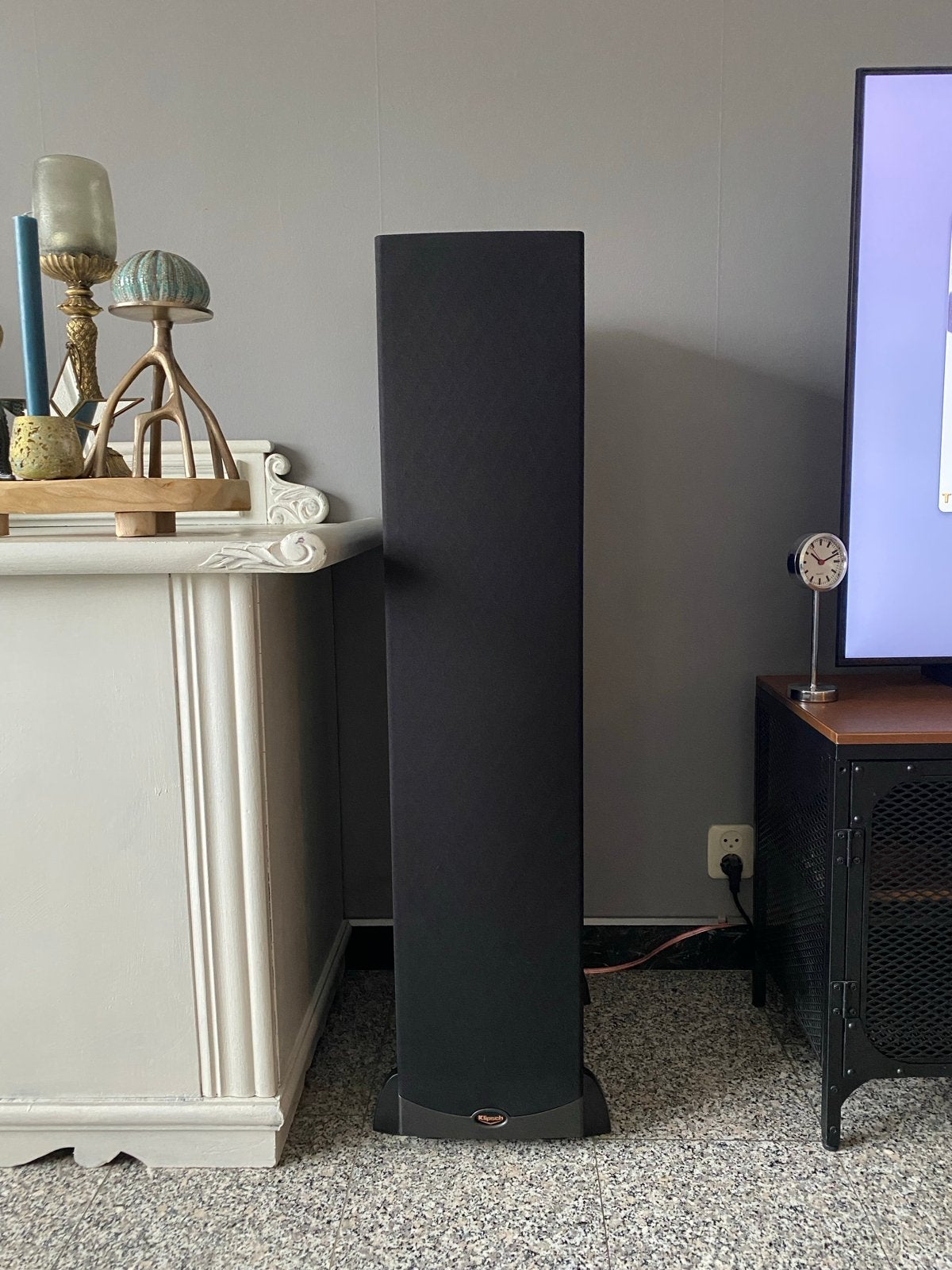 Klipsch RF-82 II Vloerstaande Luidsprekers met Yamaha Receiv