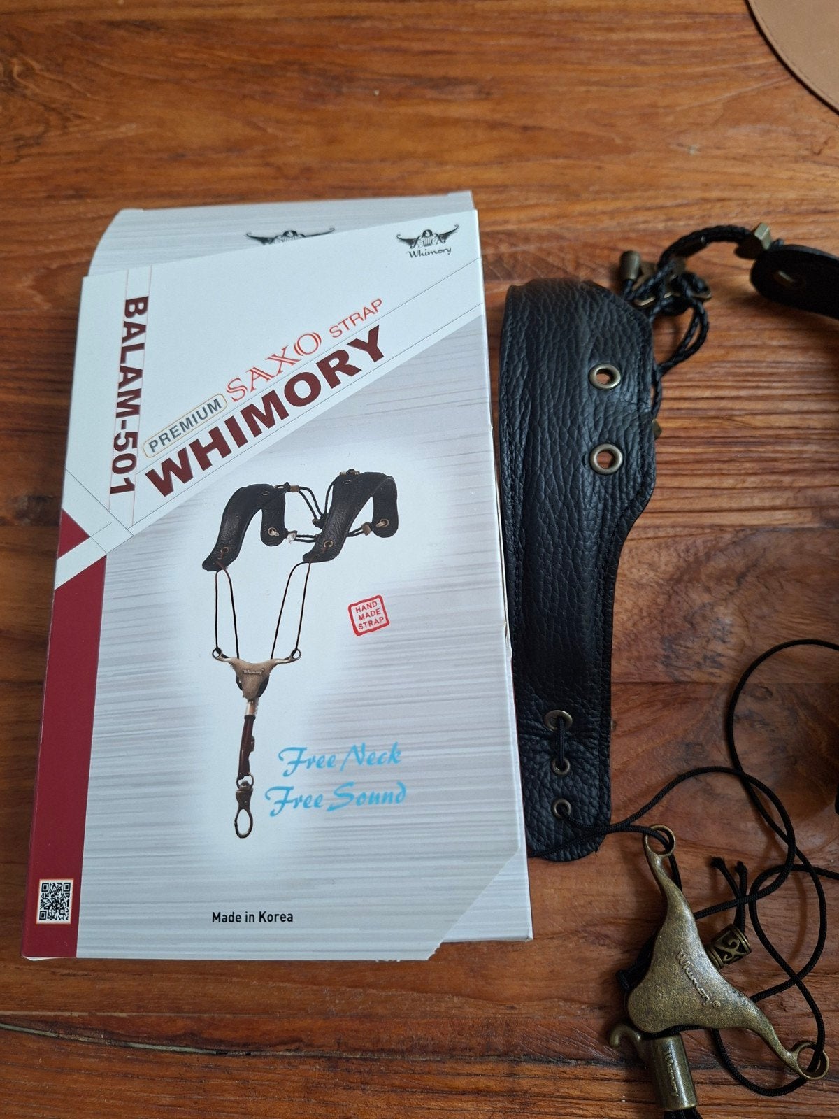 Saxofoon premium draagband Whimory Balam-501, Muziek en Instrumenten, Blaasinstrumenten | Overige, Ophalen of Verzenden, Nieuw