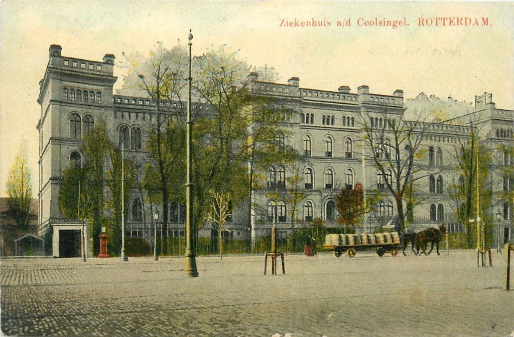 701-113-019 Rotterdam Ziekenhuis Coolsingel, Ophalen of Verzenden, Voor 1920, Zuid-Holland