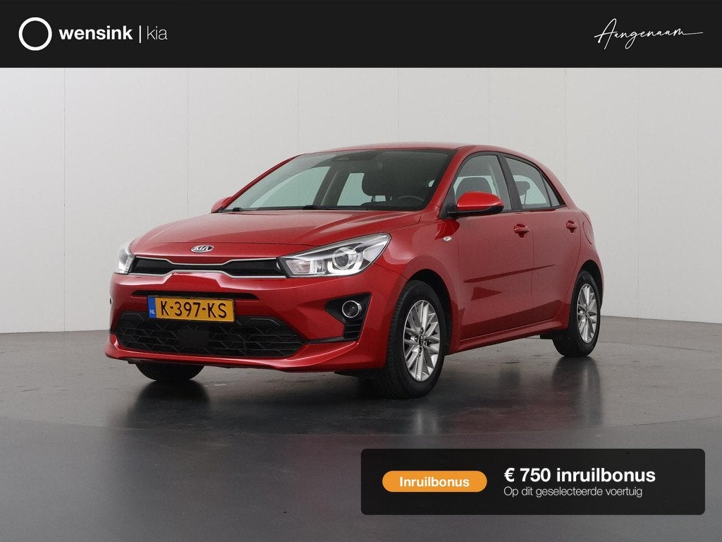 Kia Rio 1.0 T-GDi MHEV DynamicLine | Trekhaak | Parkeercamer, Voorwielaandrijving, Gebruikt, Euro 6, 49 €/maand