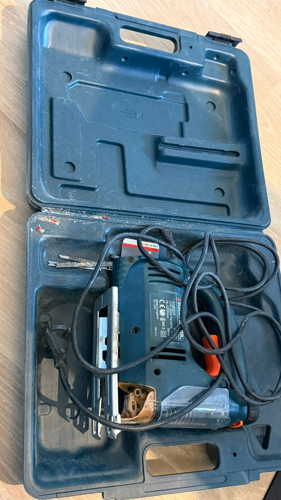 Decoupeerzaag Black en Decker, Decoupeerzaag, Ophalen of Verzenden, Zo goed als nieuw, 30 tot 70 mm
