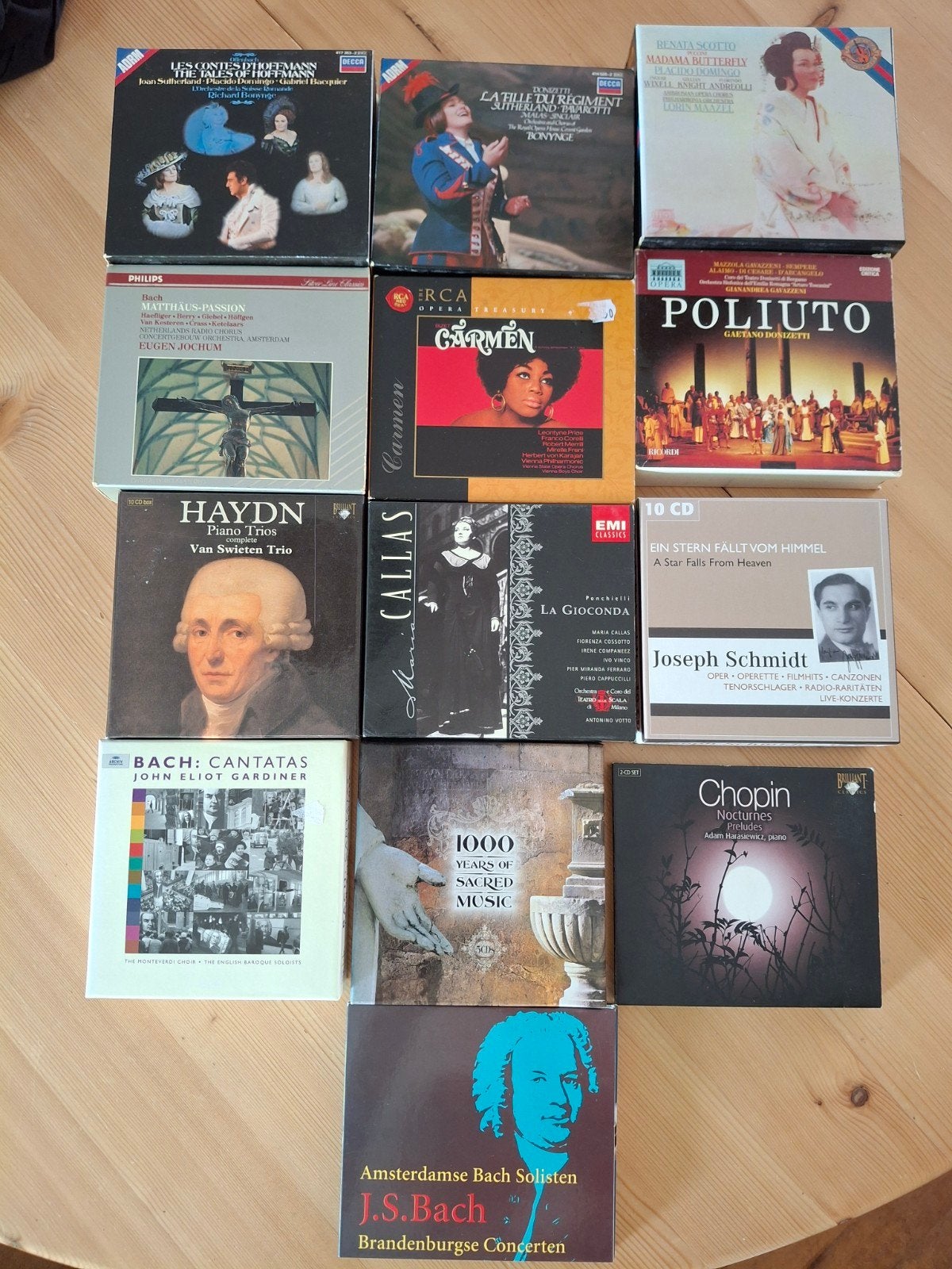 klassieke muziek  CD boxsets - Opera, Bach, Chopin, Cd's en Dvd's, Cd's | Klassiek, Ophalen of Verzenden