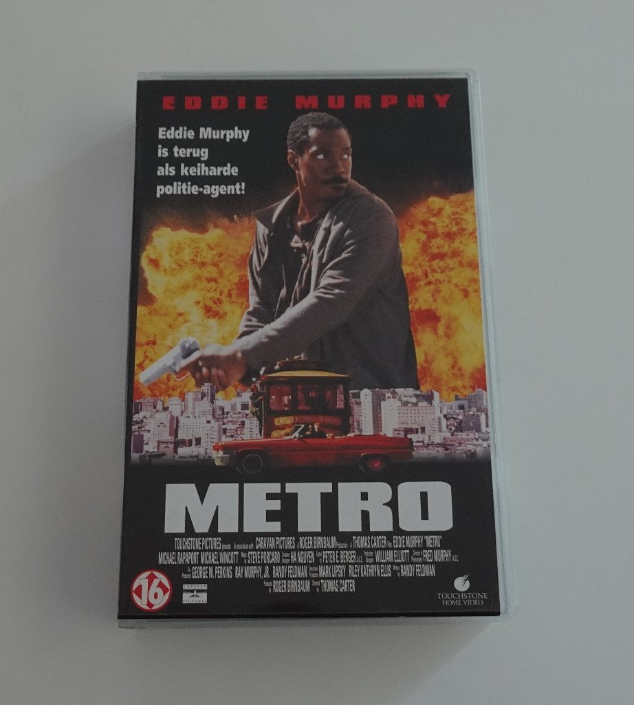 Metro - Film op VHS uit 1997, Alle leeftijden, Ophalen, Zo goed als nieuw