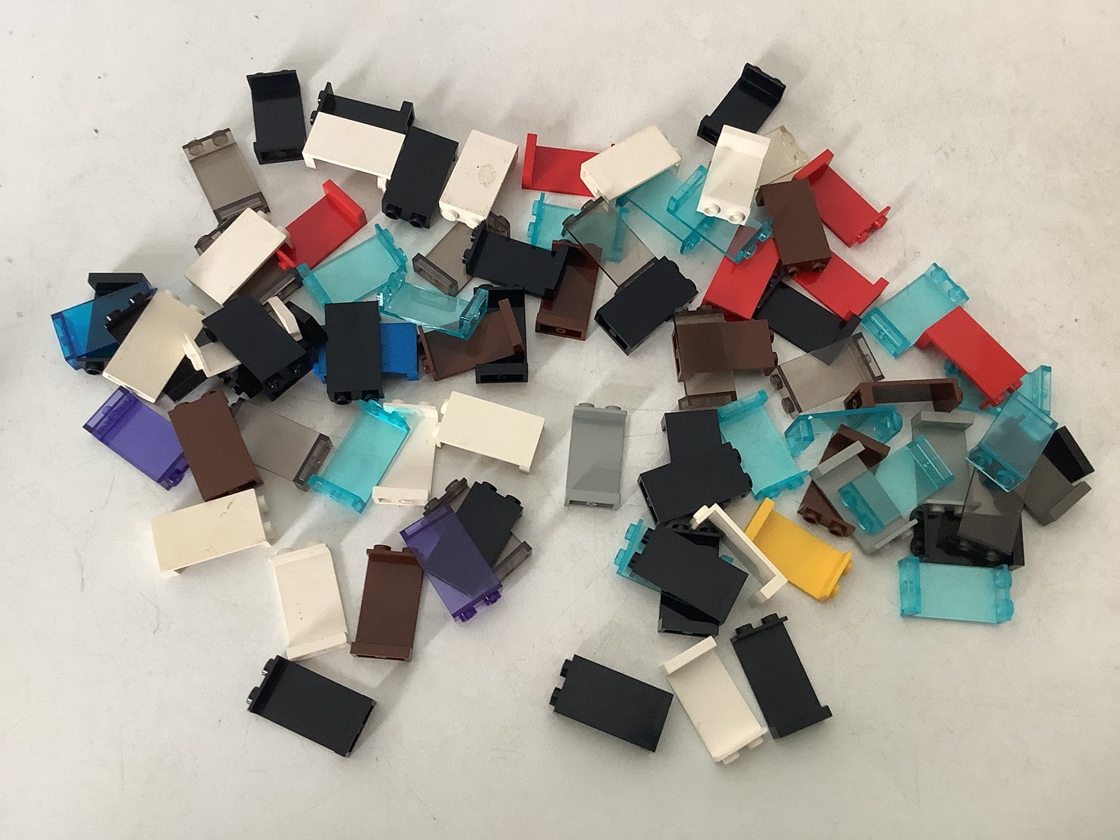 Lego paneel 1x2x3 zonder zijsteunen, Kinderen en Baby's, Speelgoed | Duplo en Lego, Ophalen of Verzenden, Gebruikt, Losse stenen