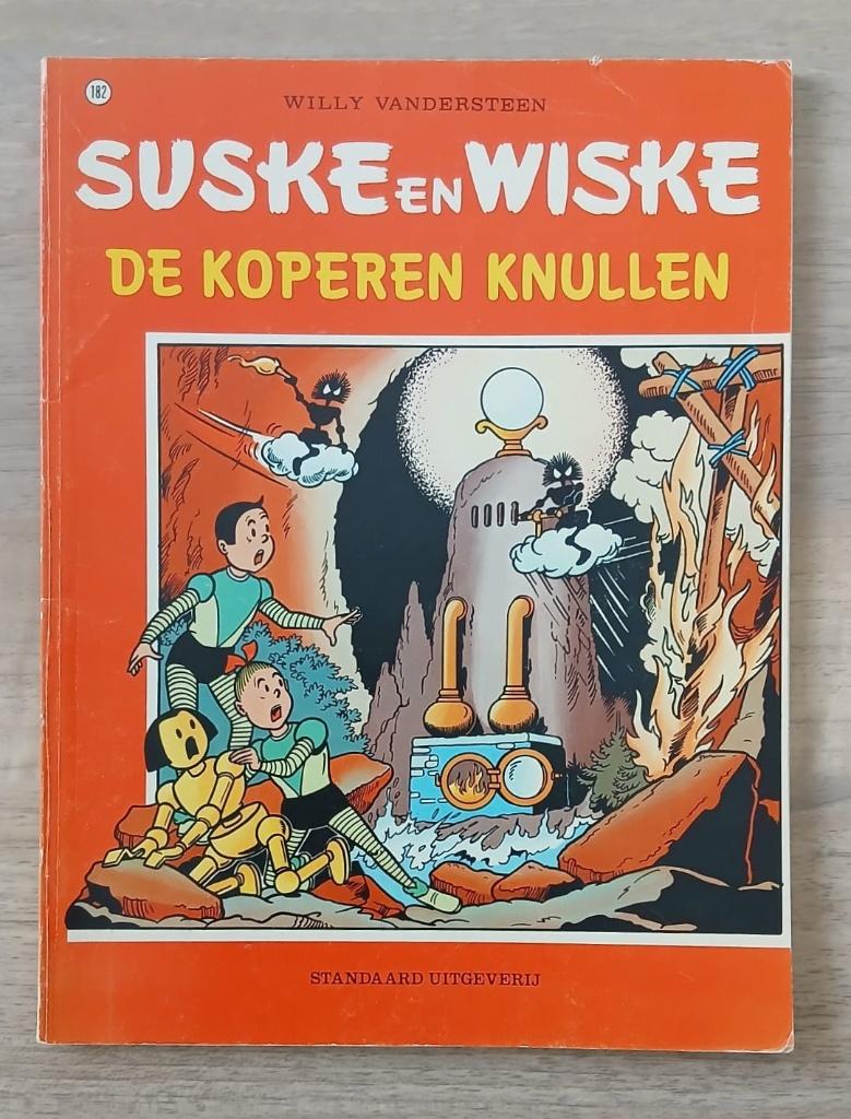 Suske en Wiske. De koperen knullen. 1981, Gelezen, Verzenden, Willy Vandersteen, Eén stripboek