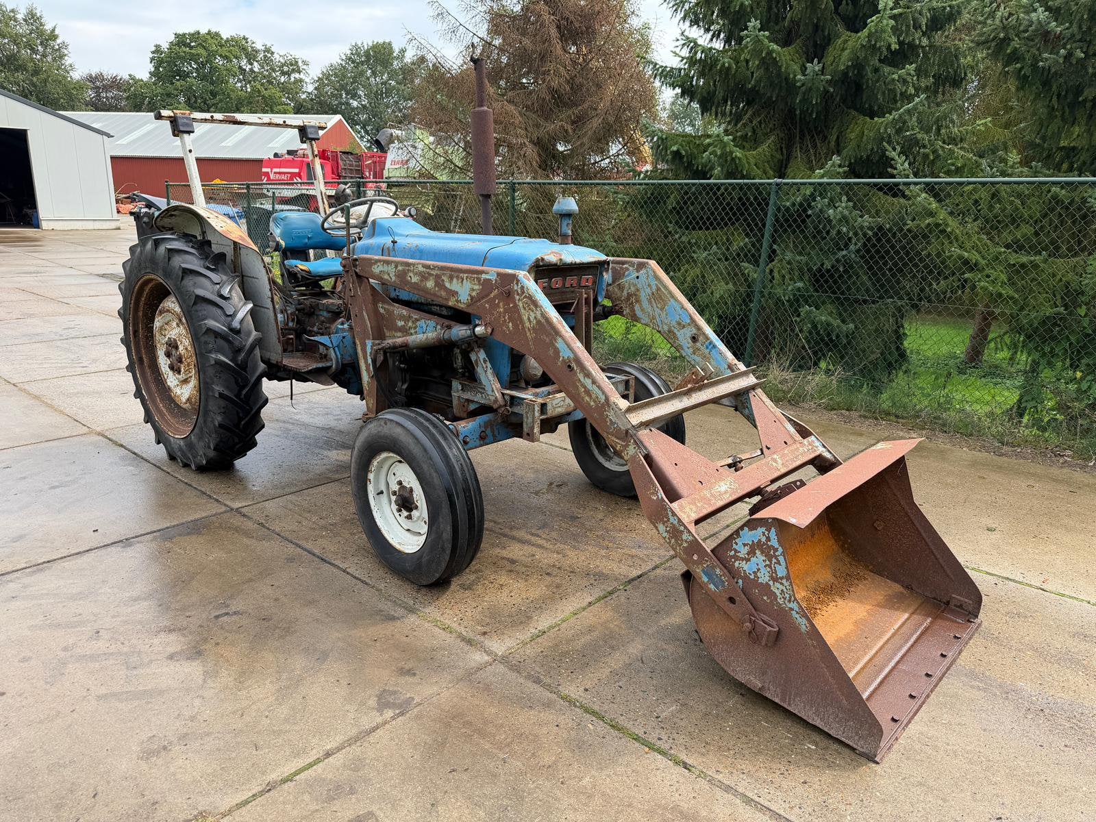 Ford Major 4000 +kenteken + voorlader!, Gebruikt, ., Ophalen of Verzenden, Ford