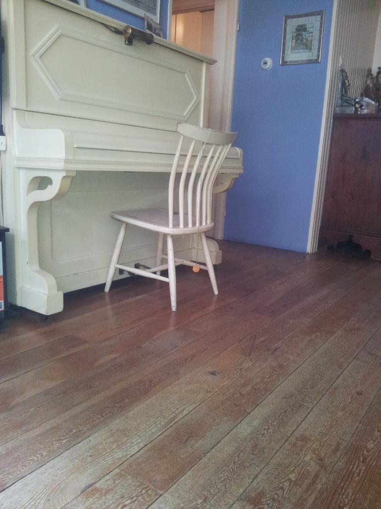 antique, off-white piano (1911), Muziek en Instrumenten, Piano's, Ophalen, Gebruikt, Wit, Piano