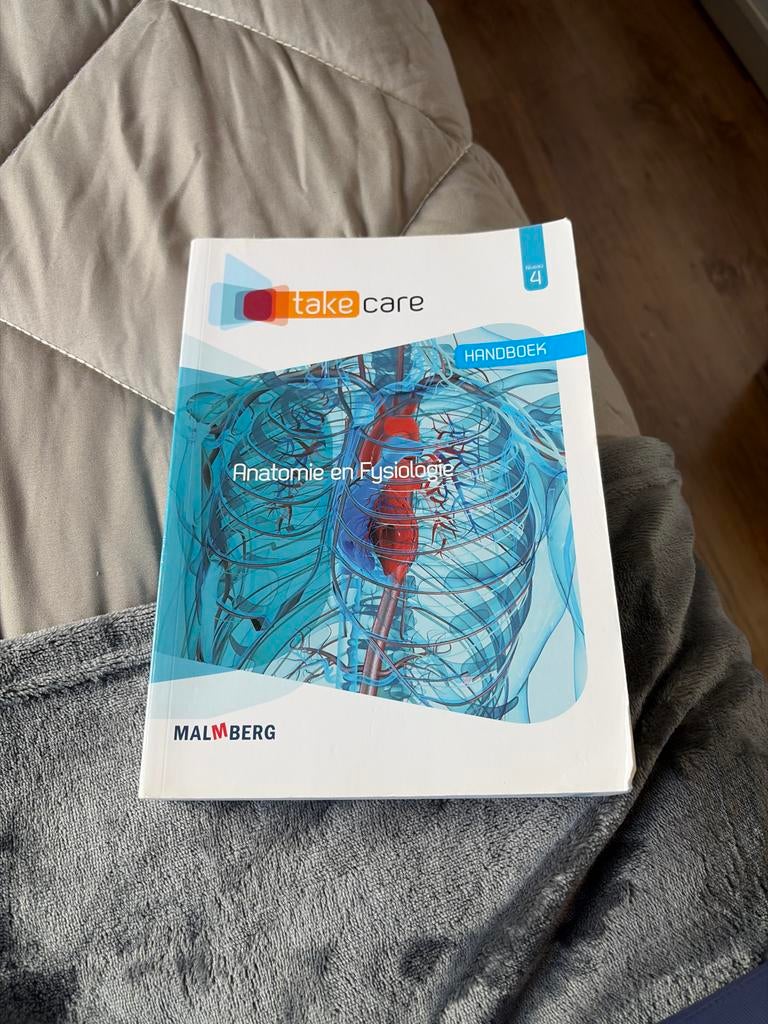 Take Care Handboek Anatomie en Fysiologie, Boeken, Studieboeken en Cursussen, Ophalen of Verzenden, Beta, Zo goed als nieuw, MBO