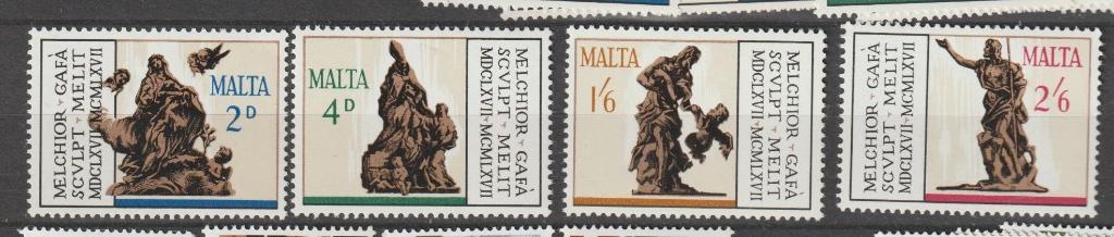 TSS Kavel 340072 Malta   pf minr 356-359, Ophalen, Malta, Postfris