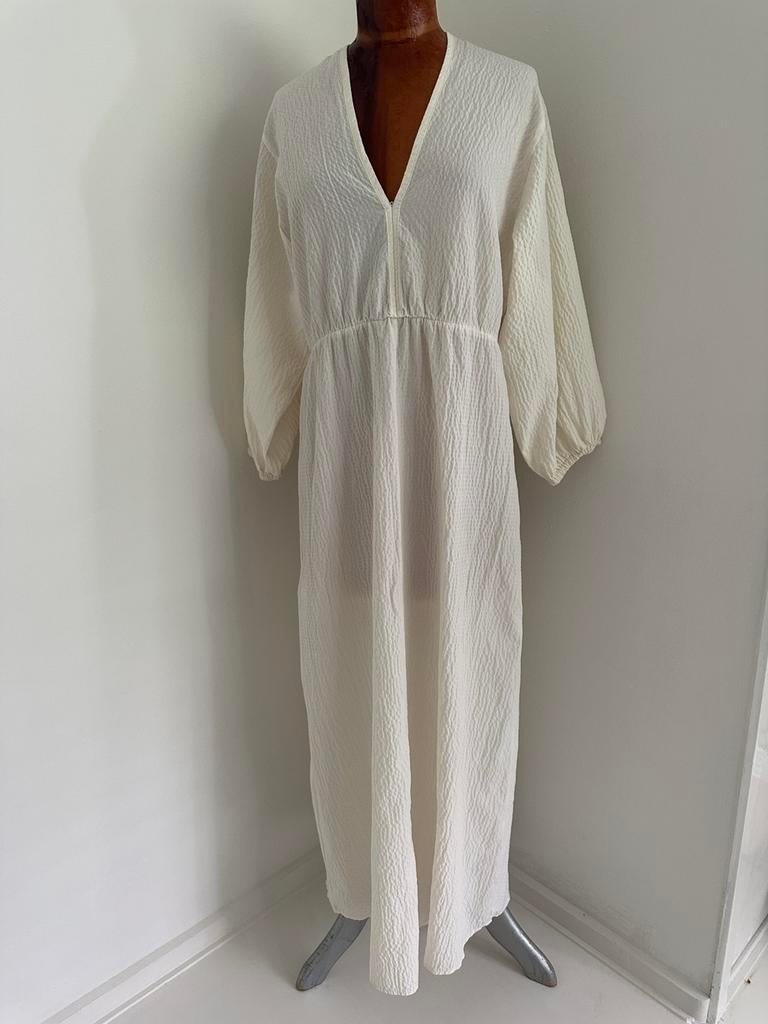 Nieuw! Prachtige ecru-kleurige Club L’Avenir jurk in maat XS, Beige, Nieuw, Ophalen of Verzenden, Maat 36 (S)