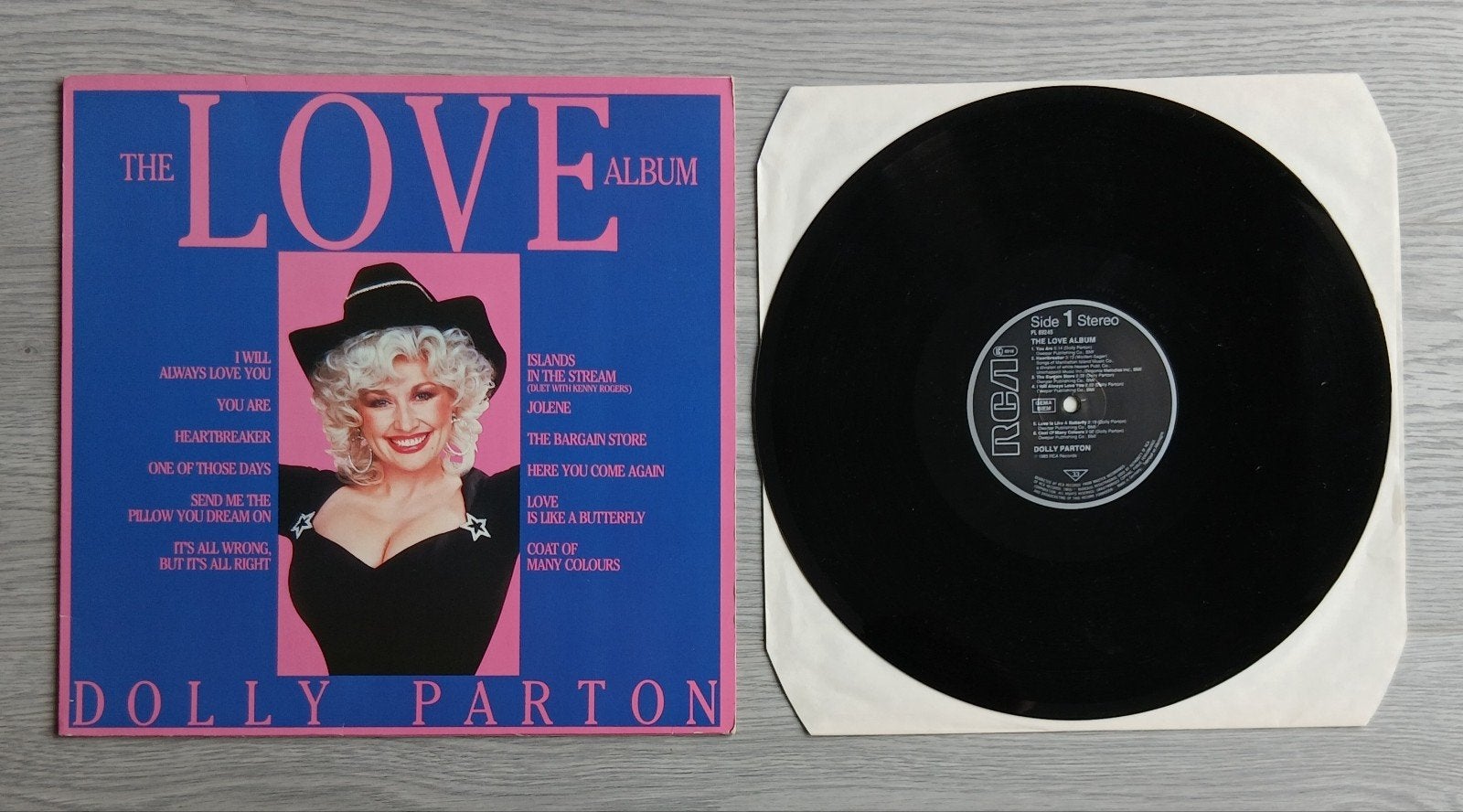 Dolly Parton - The Love Album - Vinyl LP, Ophalen of Verzenden, Gebruikt, 12 inch