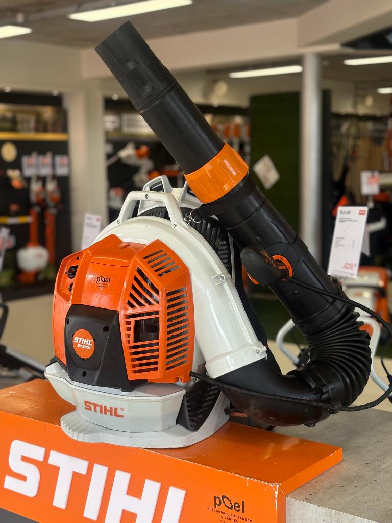 STIHL BR 800 – 8 Maanden Garantie incl grote beurt, Gebruikt, Ruggedragen, Ophalen of Verzenden, Stihl