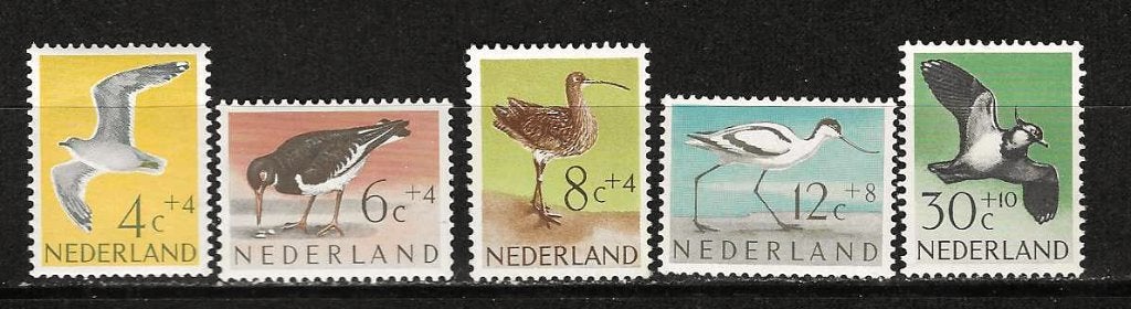 Nederland 752-756 postfris, Ophalen of Verzenden, Na 1940, Postfris