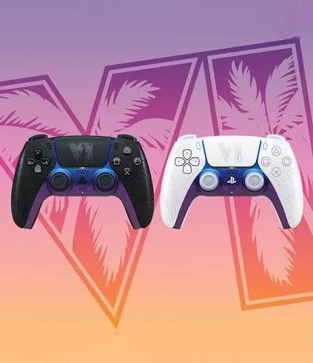 (Wit & Zwart) GTA 6 Limited Edition DualSense Controllers, PlayStation 5, Nieuw, Ophalen of Verzenden, Controller