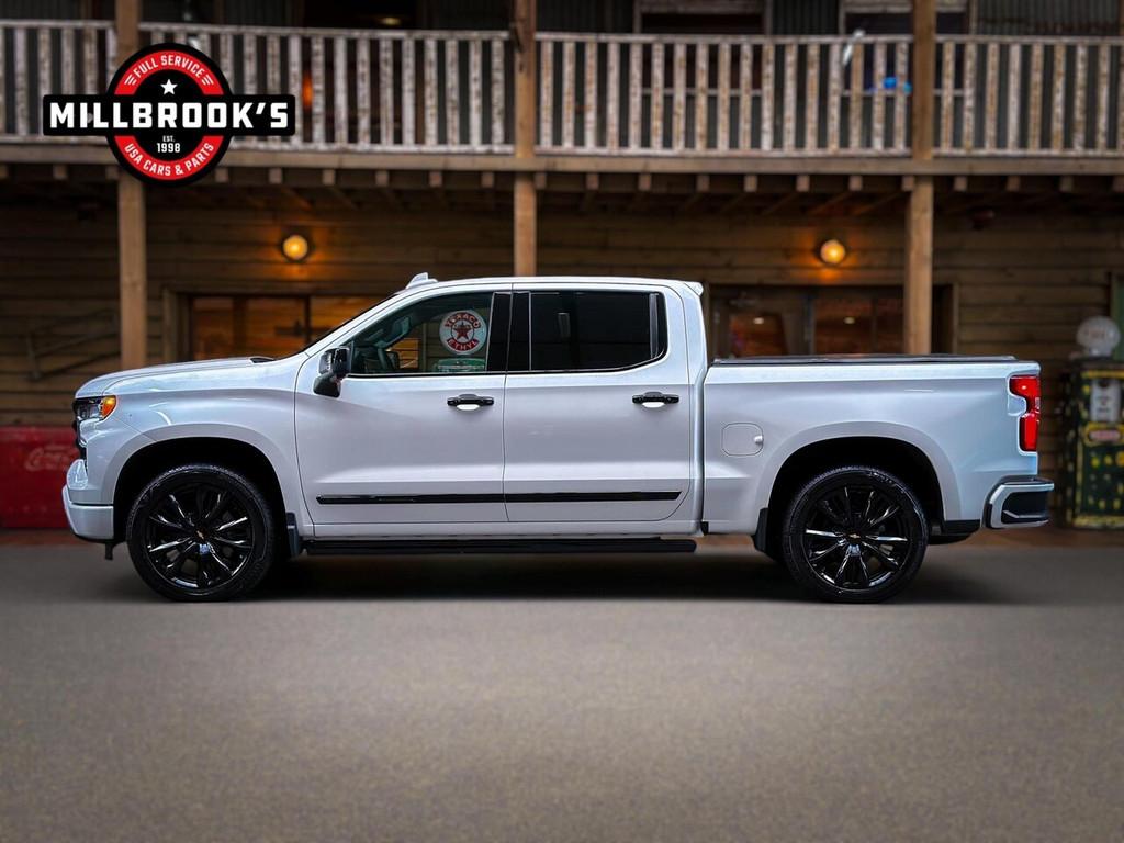 Chevrolet Silverado High Country 6.2 V8 420 PK, BPM VRIJ, Bl, Auto's, Chevrolet, Automaat, 8 cilinders, Wit, Leder