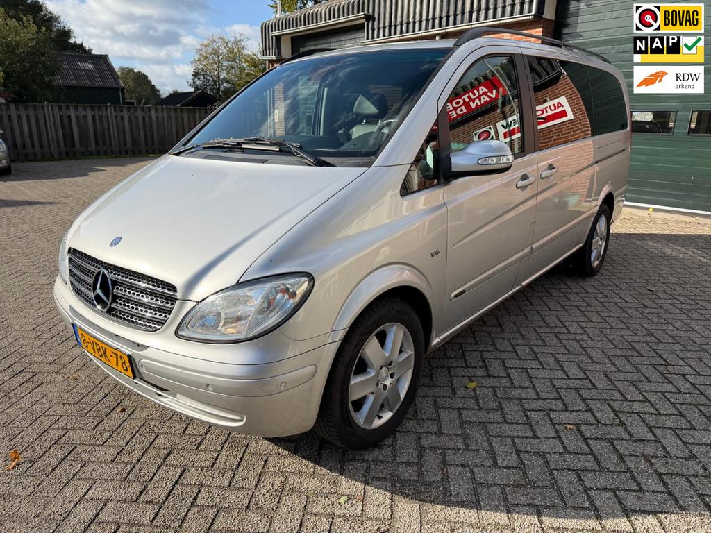 Mercedes-Benz Viano 3.0 CDI V6! Dub-Cab 2x Schuif 1e Eigenaa, Auto's, Automaat, Achterwielaandrijving, Gebruikt, Automatische klimaatregeling