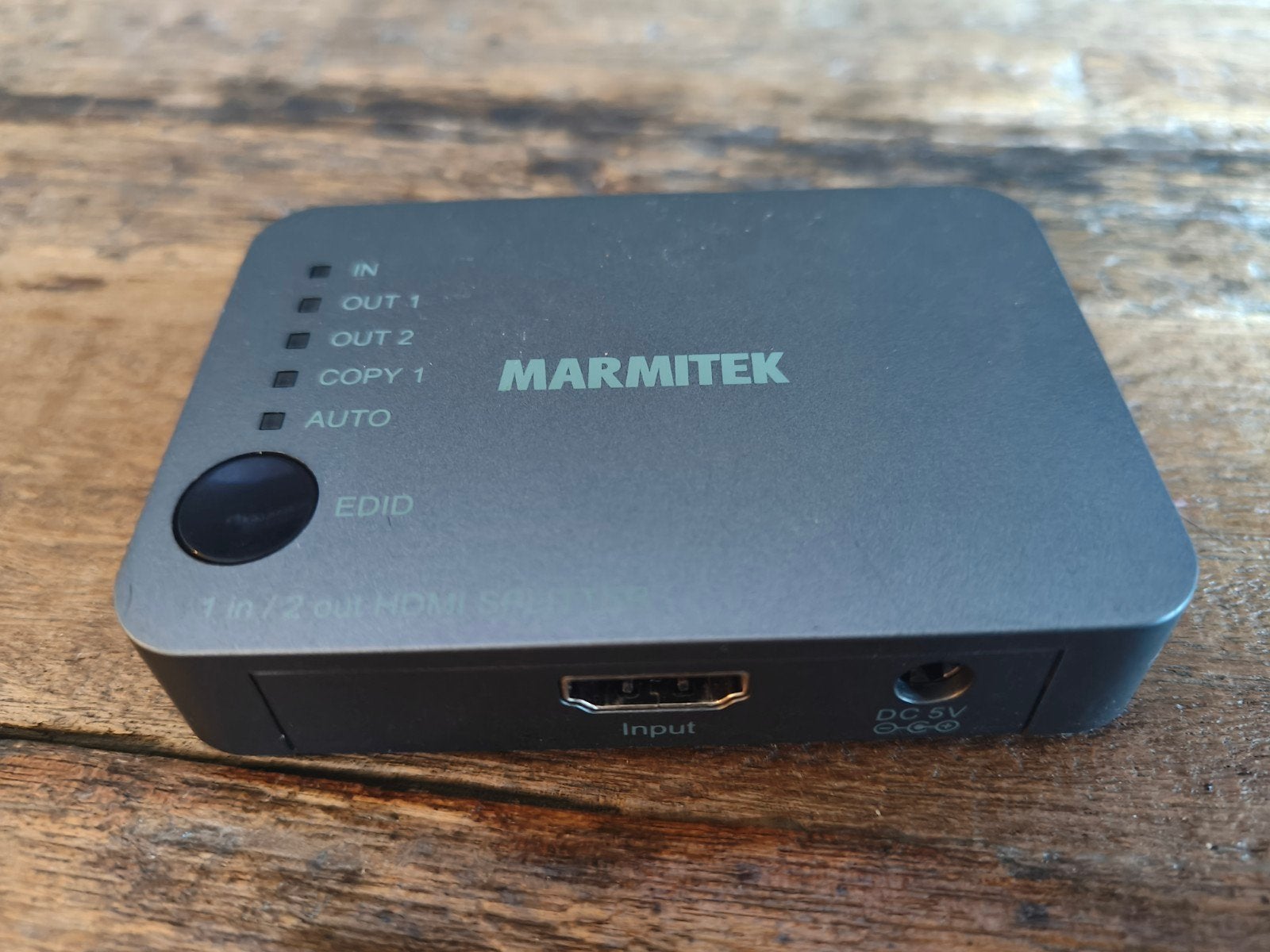 Marmitek HDMI splitter z.g.a.n., Audio, Tv en Foto, Mediaspelers, Ophalen, Zo goed als nieuw, HDMI