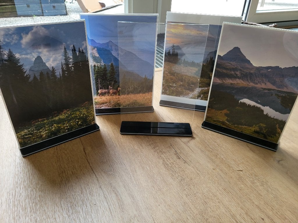 Menuhouders / acrylhouders/ menukaart / tafelhouder, Ophalen, Nieuw, Kunststof