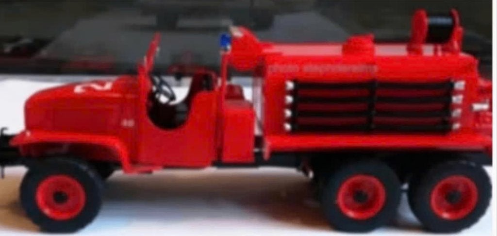 CCF GMC Camion-Citerne Bosbrand brandweer schaal 1:43 # 62, Verzenden, Nieuw, Bus of Vrachtwagen, Overige merken