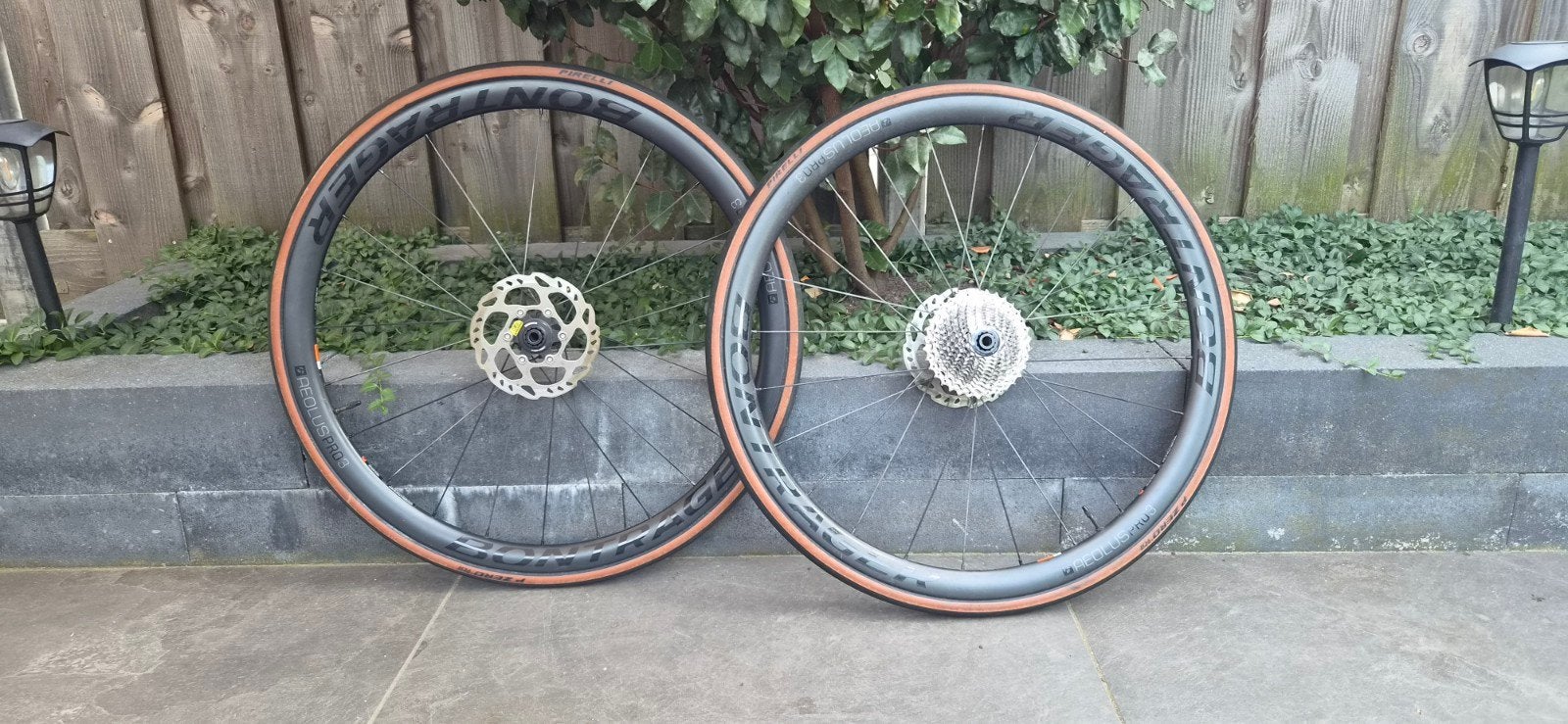 Bontrager Aeolus Pro 3 Carbon Wielset Pirelli 26mm banden, Wiel, Gebruikt, Ophalen of Verzenden, Trek / Bontrager