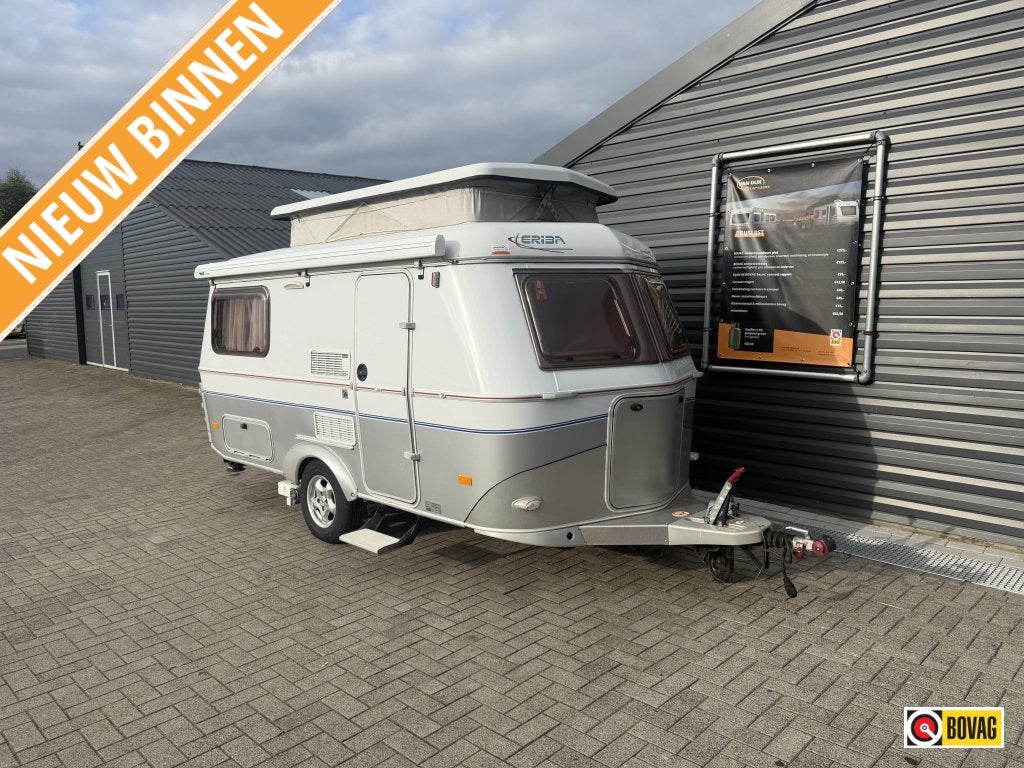 Eriba Triton 420 GT MET MOVER EN CASSETTE LUIFEL, Overige typen, Tot en met 2, Bedrijf, 4 tot 5 meter