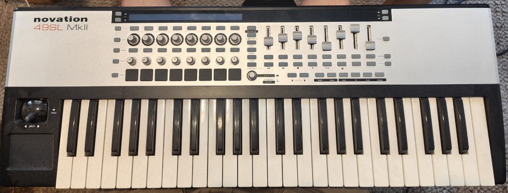 Novation 49 SL MKII, Ophalen, Gebruikt