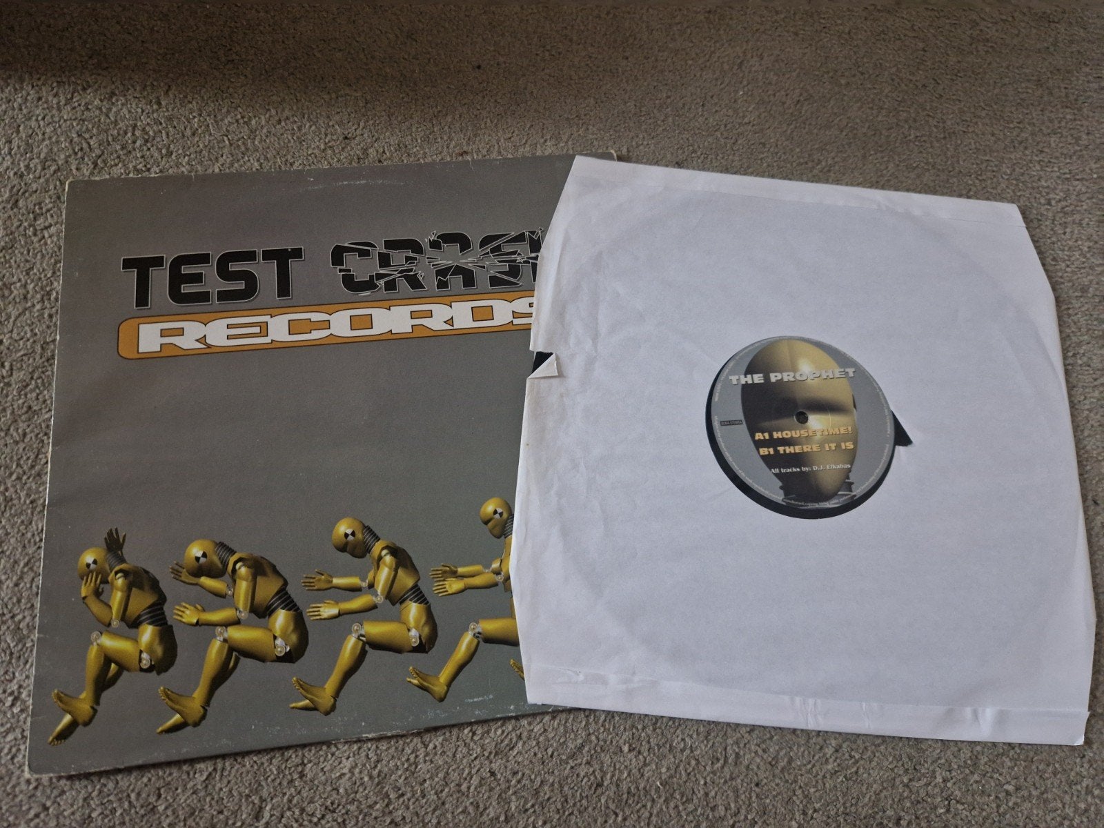 The Prophet - housetime Test Crash Records Vinyl, Ophalen, Gebruikt, 12 inch, LP