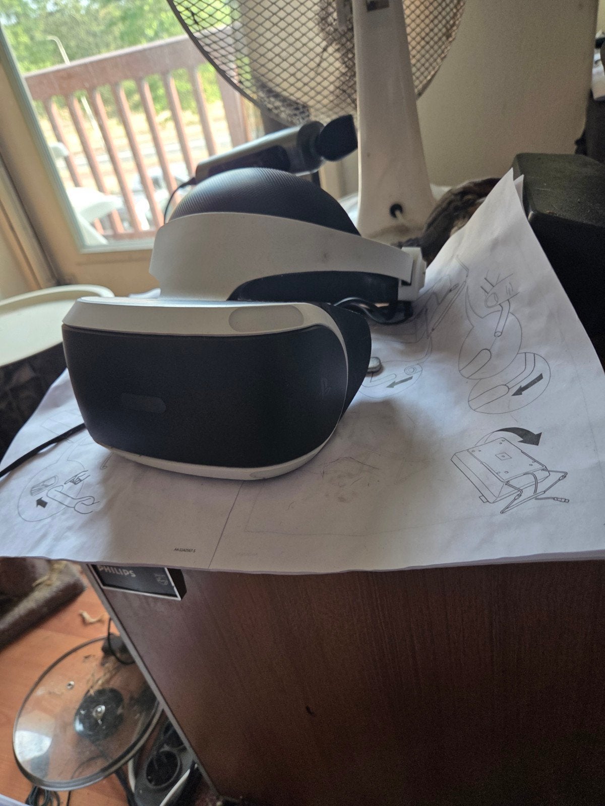 Sony PlayStation VR-bril (PSVR), Ophalen of Verzenden, Zo goed als nieuw, VR-bril, Sony PlayStation