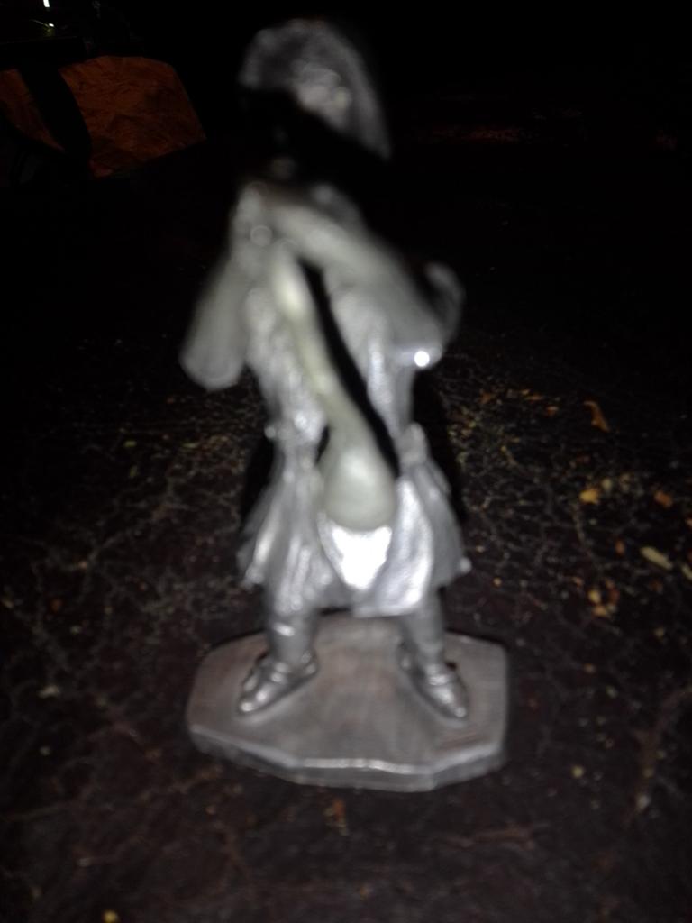 Vintage tinnen soldaat figuur, Ophalen of Verzenden