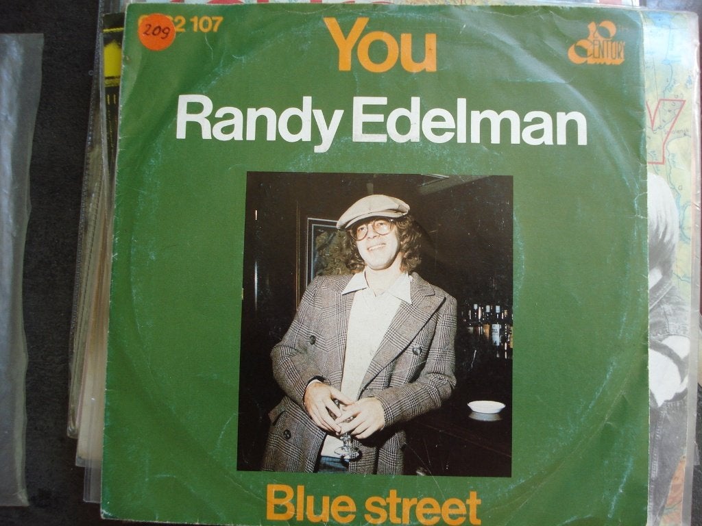 Randy Edelman: You / Blue street, Fotohoes, Ophalen of Verzenden, Zo goed als nieuw, Pop