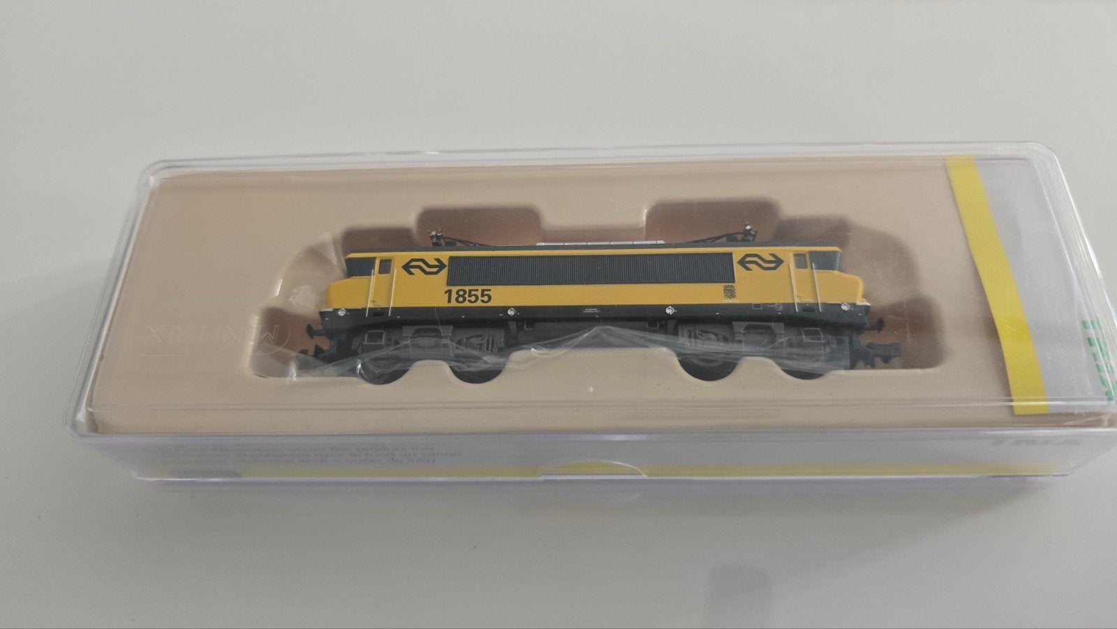 Minitrix 12187 NS E-loc 1855 analoog, Trix, Analoog, Ophalen of Verzenden, Zo goed als nieuw