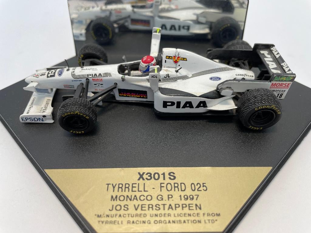 Tyrrell Ford 025 Jos Verstappen Monaco GP 1997, Ophalen of Verzenden, Zo goed als nieuw, Formule 1