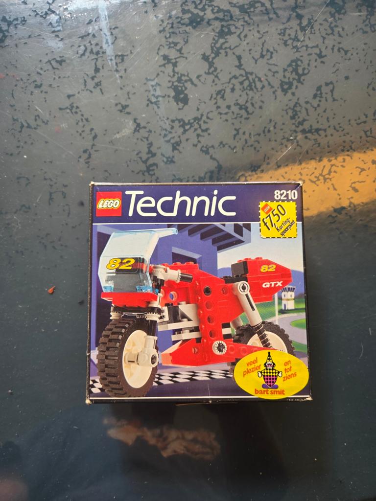LEGO Technic 8210 Motorfiets - Vintage Set, Ophalen of Verzenden, Gebruikt, Overige merken