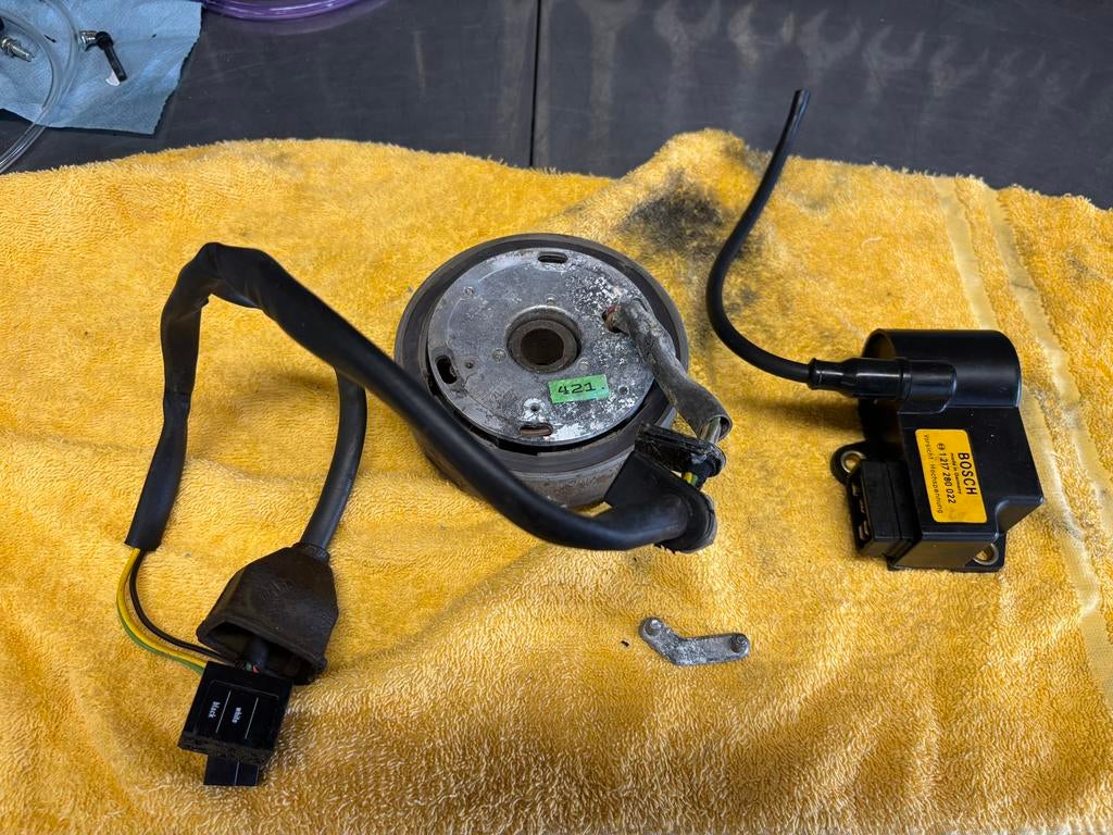 Bosch ster 35/35 6v ontsteking KS125 werkend en compleet, Ophalen of Verzenden, Zo goed als nieuw, Blok