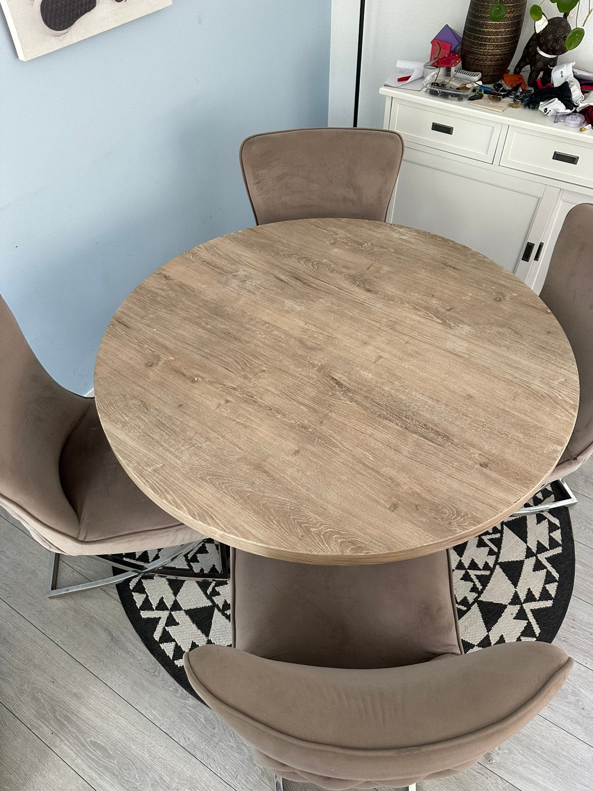 Eetkamer stoelen Captain, Ophalen, Gebruikt, Overige kleuren, Vier