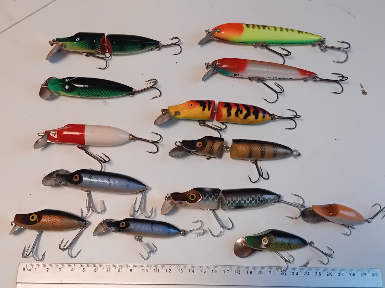 setje Abu-Garcia, Shakespear, Balzer etc. kunstaas, Watersport en Boten, Ophalen of Verzenden, Zo goed als nieuw, Overige typen