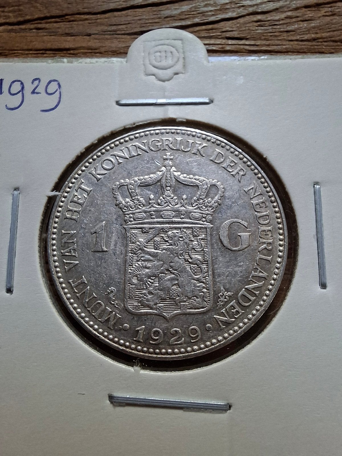 1 gulden 1929, 1 gulden, Zilver, Ophalen of Verzenden, Koningin Wilhelmina