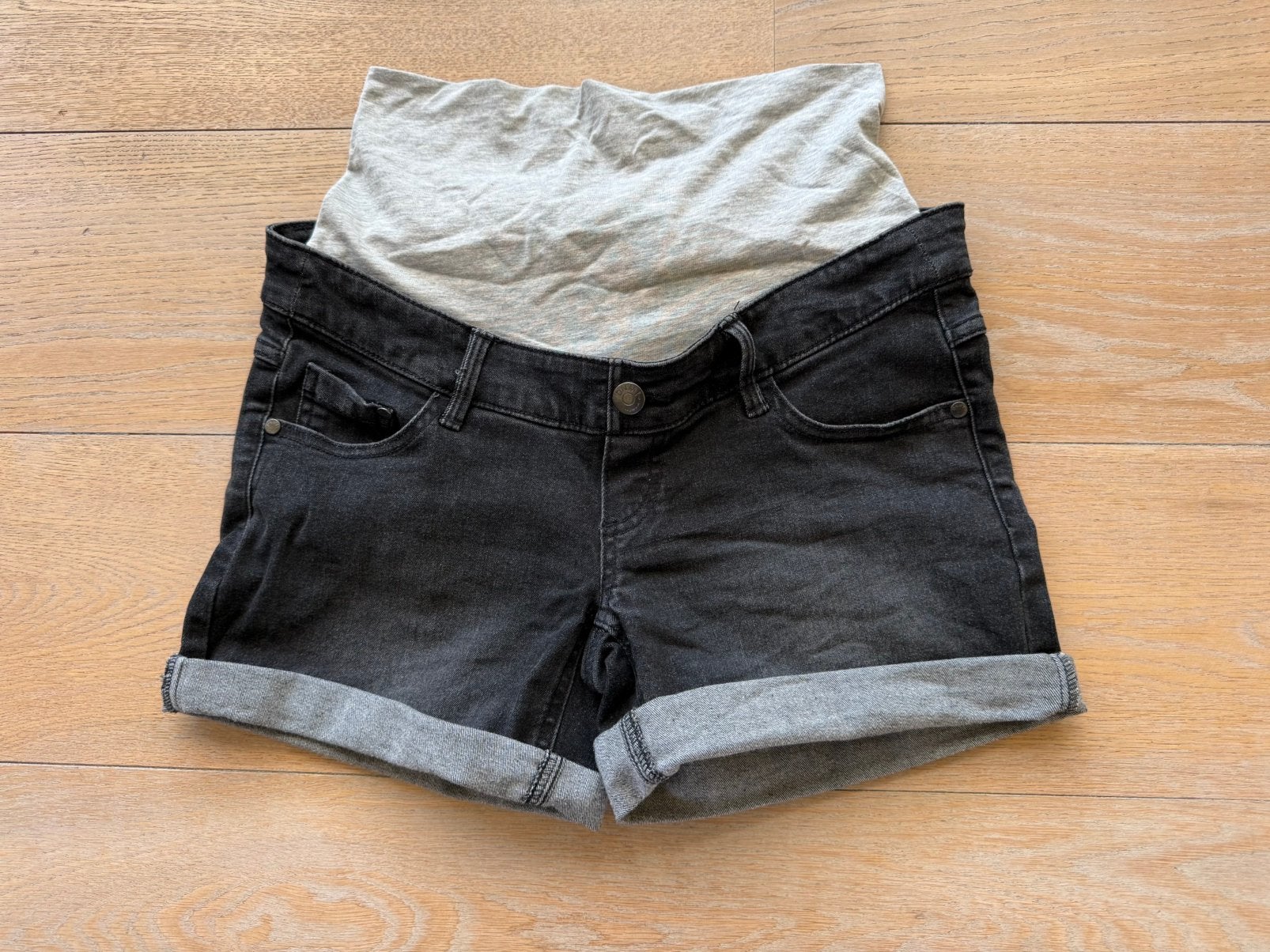 Zwarte denim short maat S, Zwart, Nieuw, Ophalen of Verzenden, Maat 36 (S)