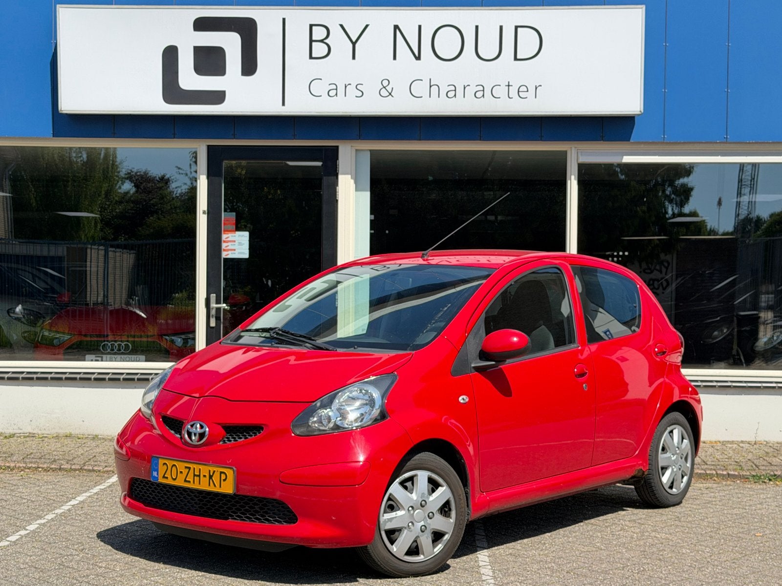Toyota Aygo 1.0 5DRS 2008 | 1ste eig. | Dealer onderhouden |, Voorwielaandrijving, Stof, Zwart, 4 stoelen