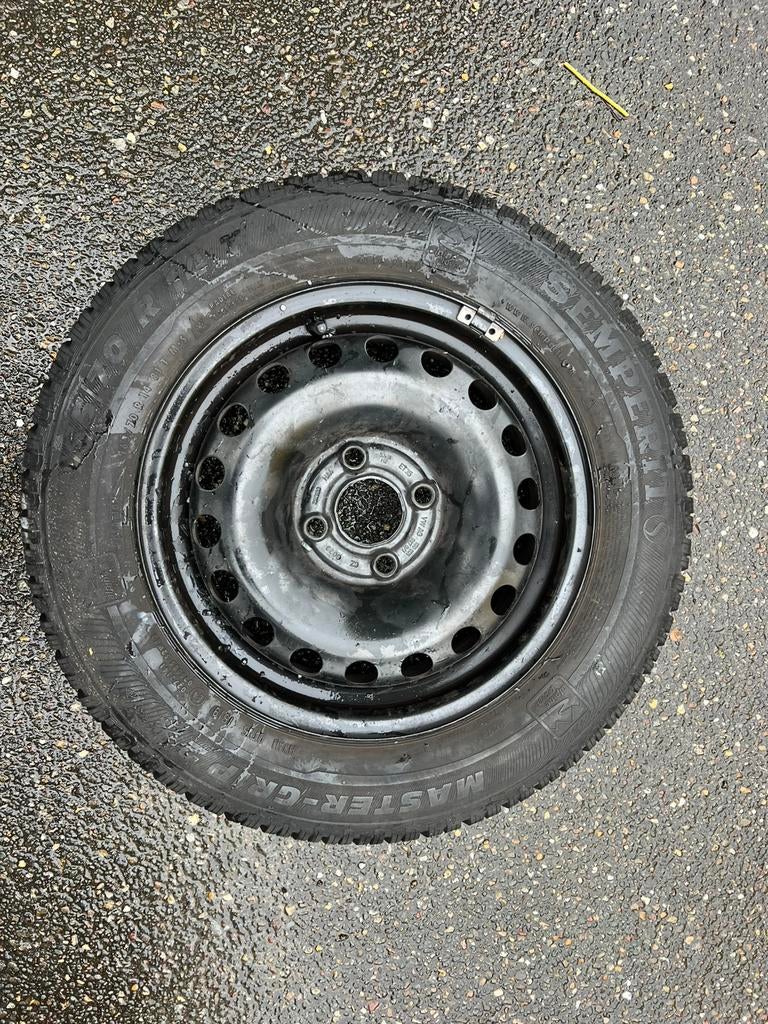 Reserverwiel thuiskomer vw up 165/70/14, Ophalen, Zo goed als nieuw