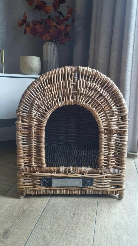 Happy House Rieten, Rotan mand / bench, Dieren en Toebehoren, Ophalen of Verzenden