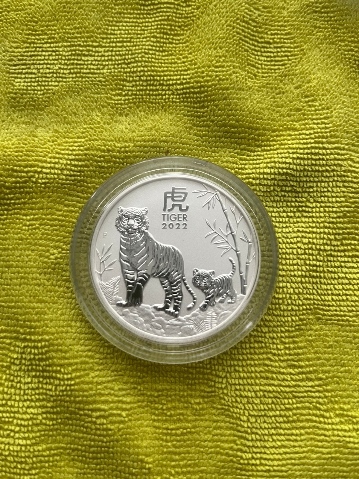 Australia 🇨🇰Lunar 3 Tijger 🐅2 ounces 2022., Ophalen of Verzenden, Zilver