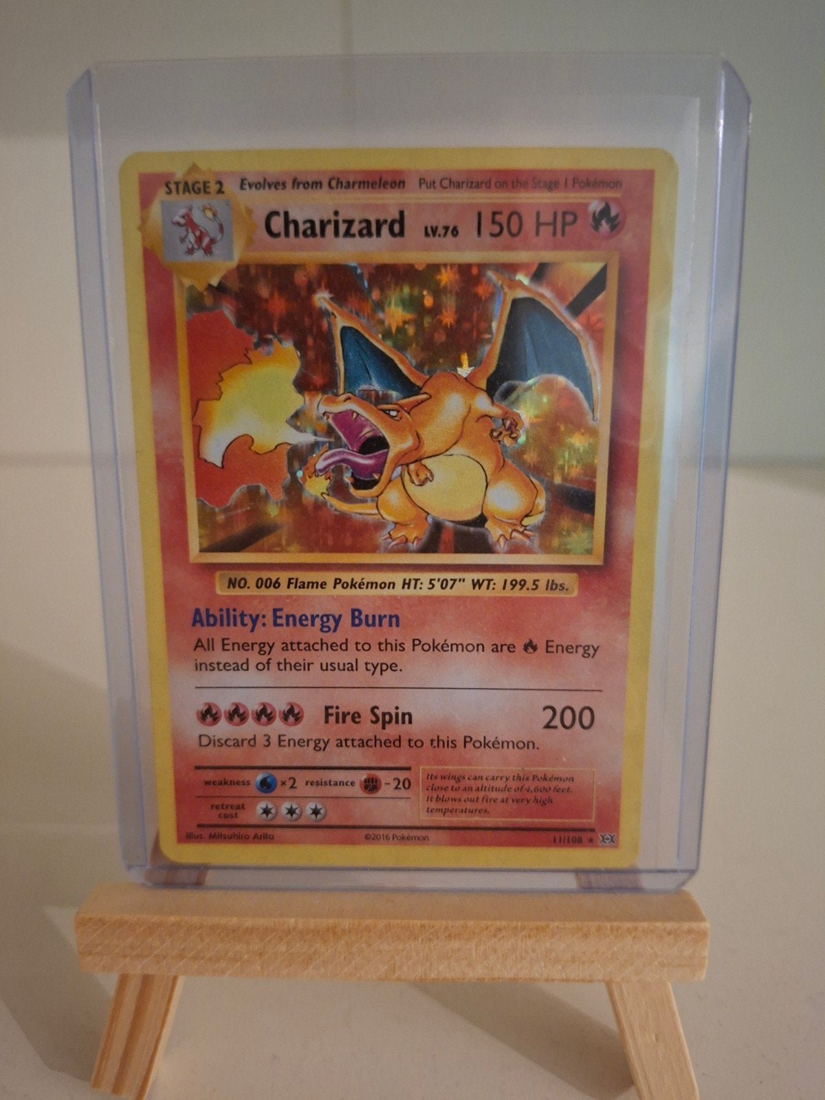 Charizard lv.76., Verzenden, Zo goed als nieuw, Losse kaart
