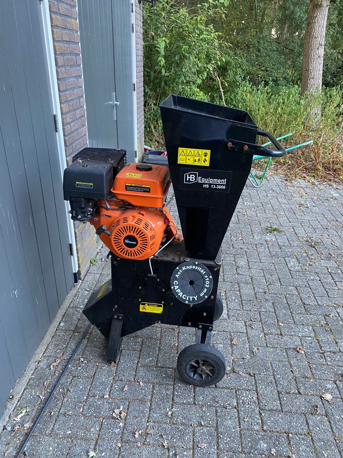 hakselaar, Ophalen, Gebruikt, Benzine