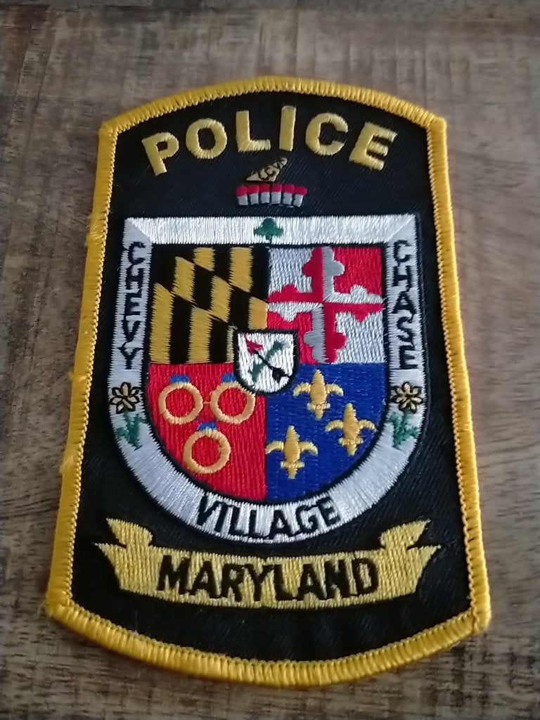 USA , Maryland , Chevy Chase Village Police , Patch, Verzenden, Overige soorten, Amerika, Embleem of Badge